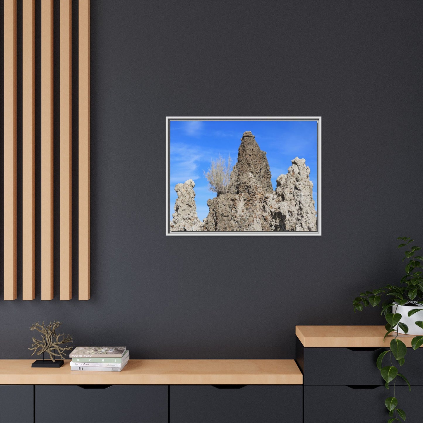 Silent Sentinels - Unique Stretched Canvas Wall Art