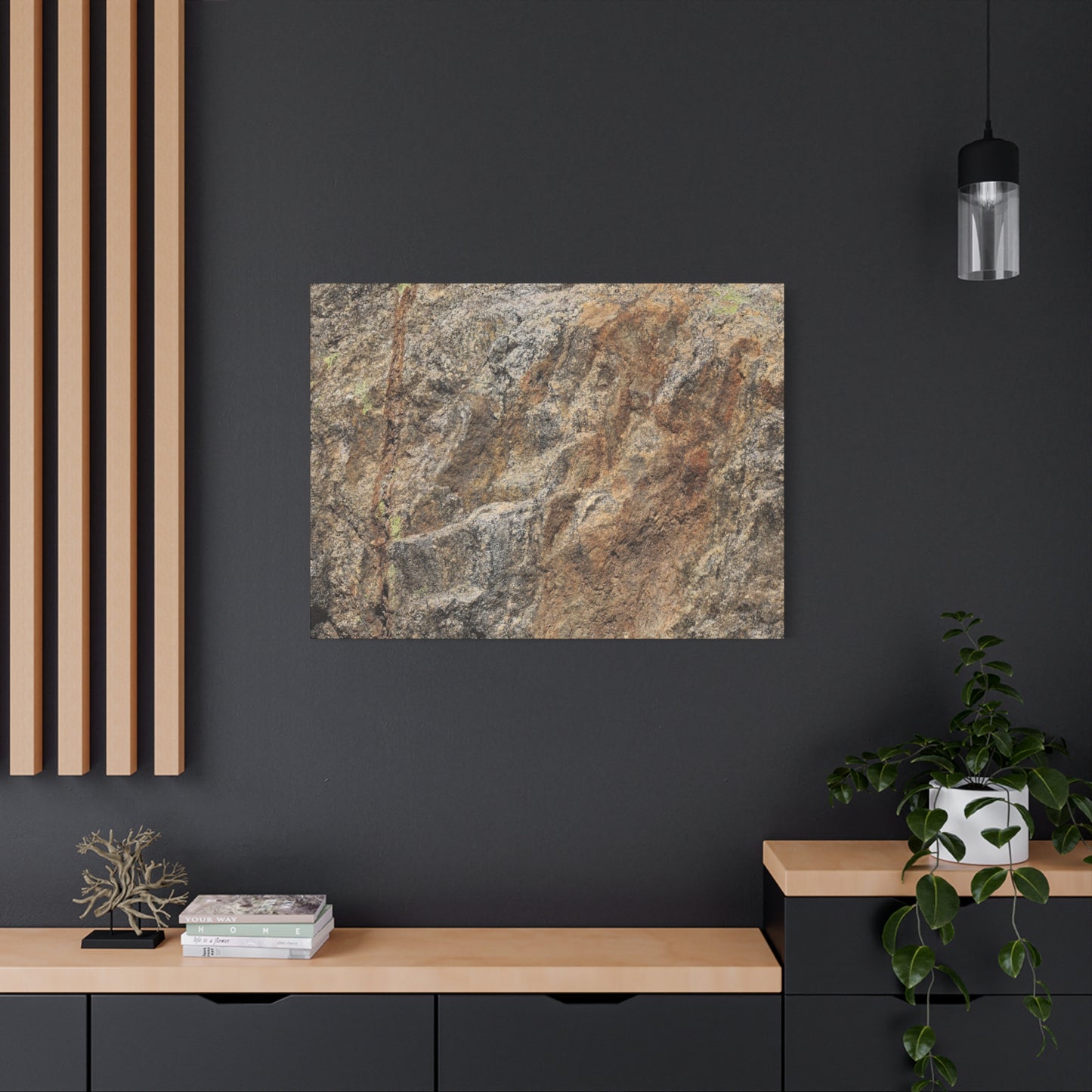 Erosion's Palette - Unique Frameless Canvas Wall Art - Art By Earth