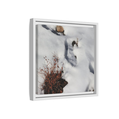 Frostbound Whispers - Unique Stretched Canvas Wall Art