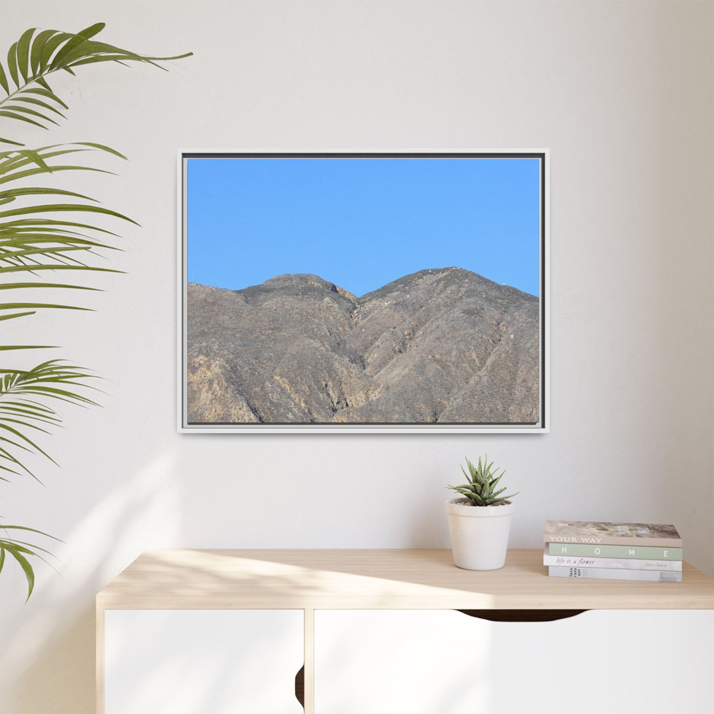 Arid Mountain Breath - Unique Stretched Canvas Wall Art - Art By Earth