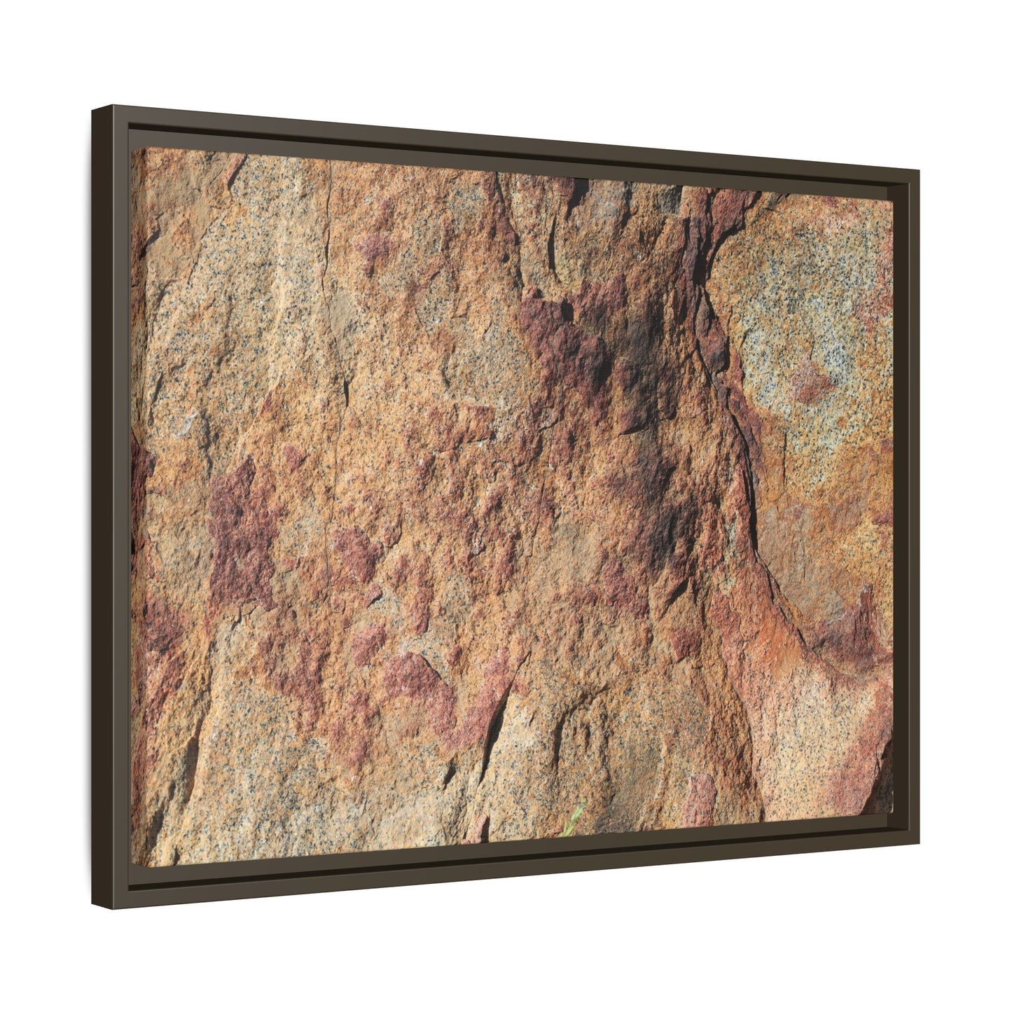 Russet Stone - Unique Stretched Canvas Wall Art - Art By Earth