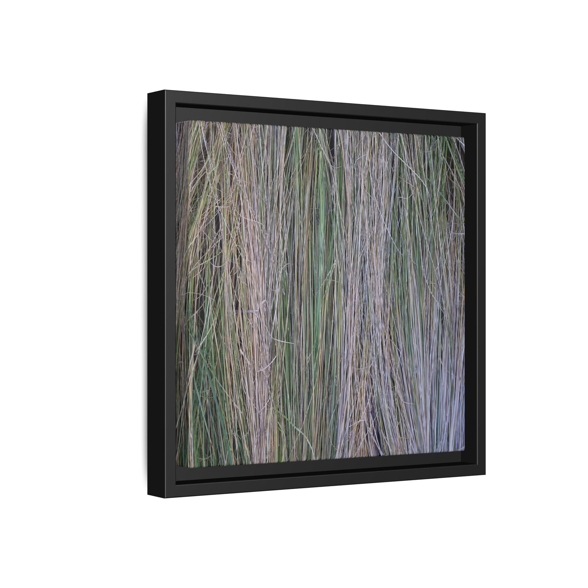 Whispers of Silver Grass - Unique Stretched Canvas Wall Art - Art By Earth