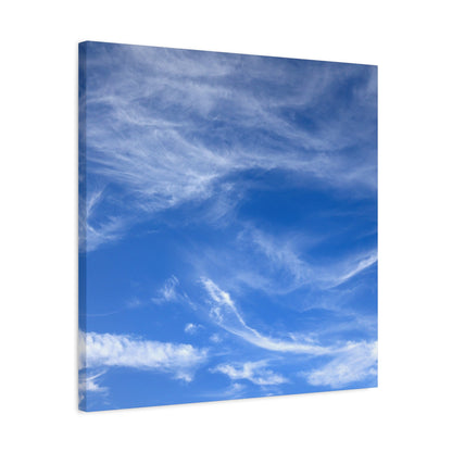 Sky's Ethereal Dance - Unique Frameless Canvas Wall Art - Art By Earth