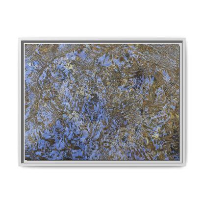 Aquatic Reflections - Unique Stretched Canvas Wall Art - Art By Earth