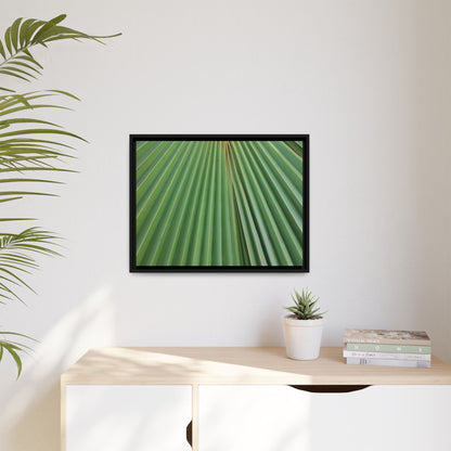 Verdant Veins - Unique Stretched Canvas Wall Art - Art By Earth