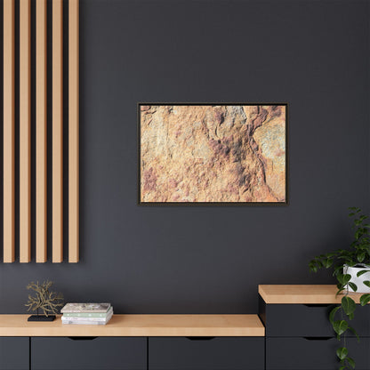 Fractal Stone - Unique Stretched Canvas Wall Art - Art By Earth