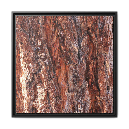 Wooden Mosaic - Unique Stretched Canvas Wall Art