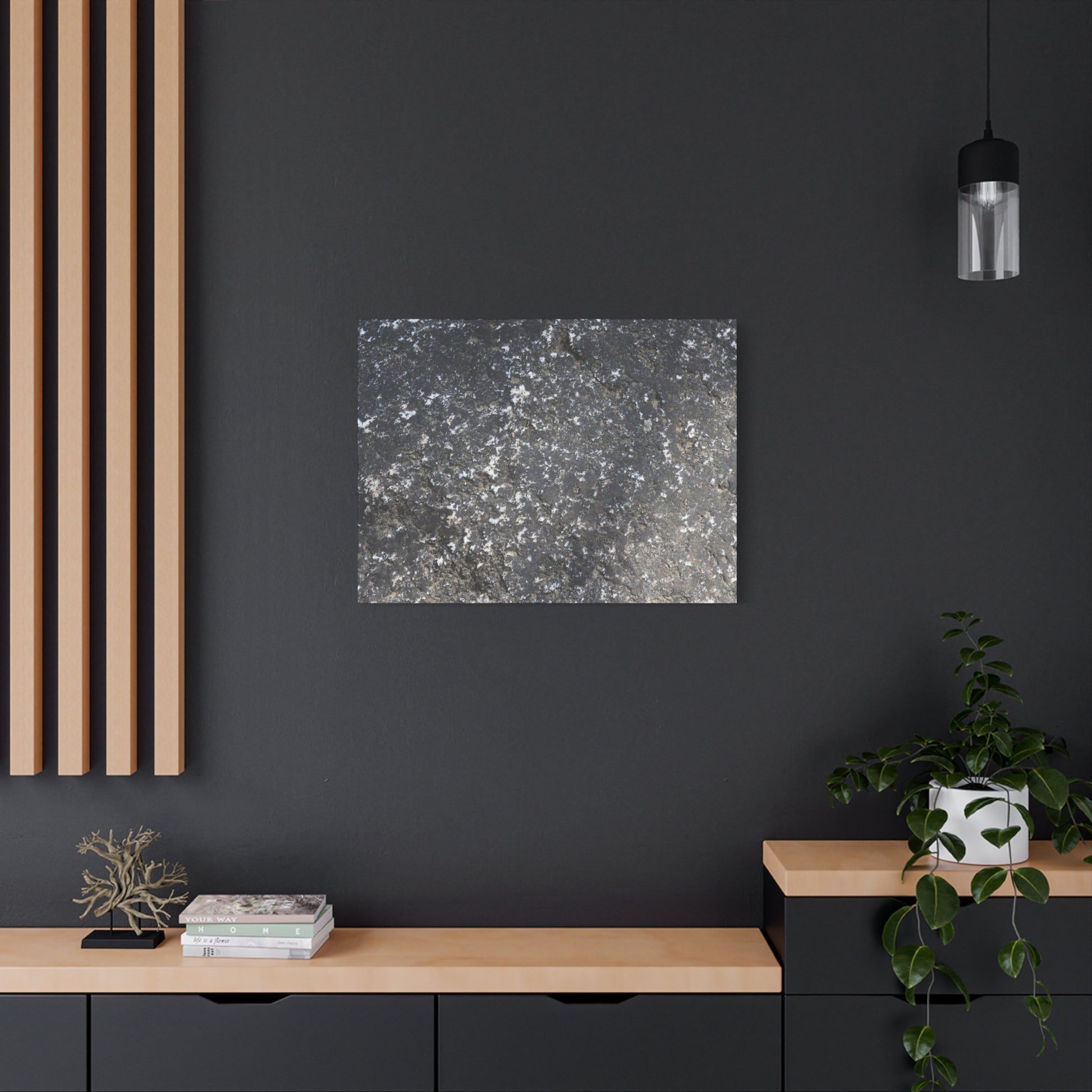 Cosmic Dust Fragments - Unique Frameless Canvas Wall Art - Art By Earth