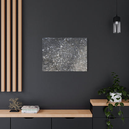 Cosmic Dust Fragments - Unique Frameless Canvas Wall Art - Art By Earth