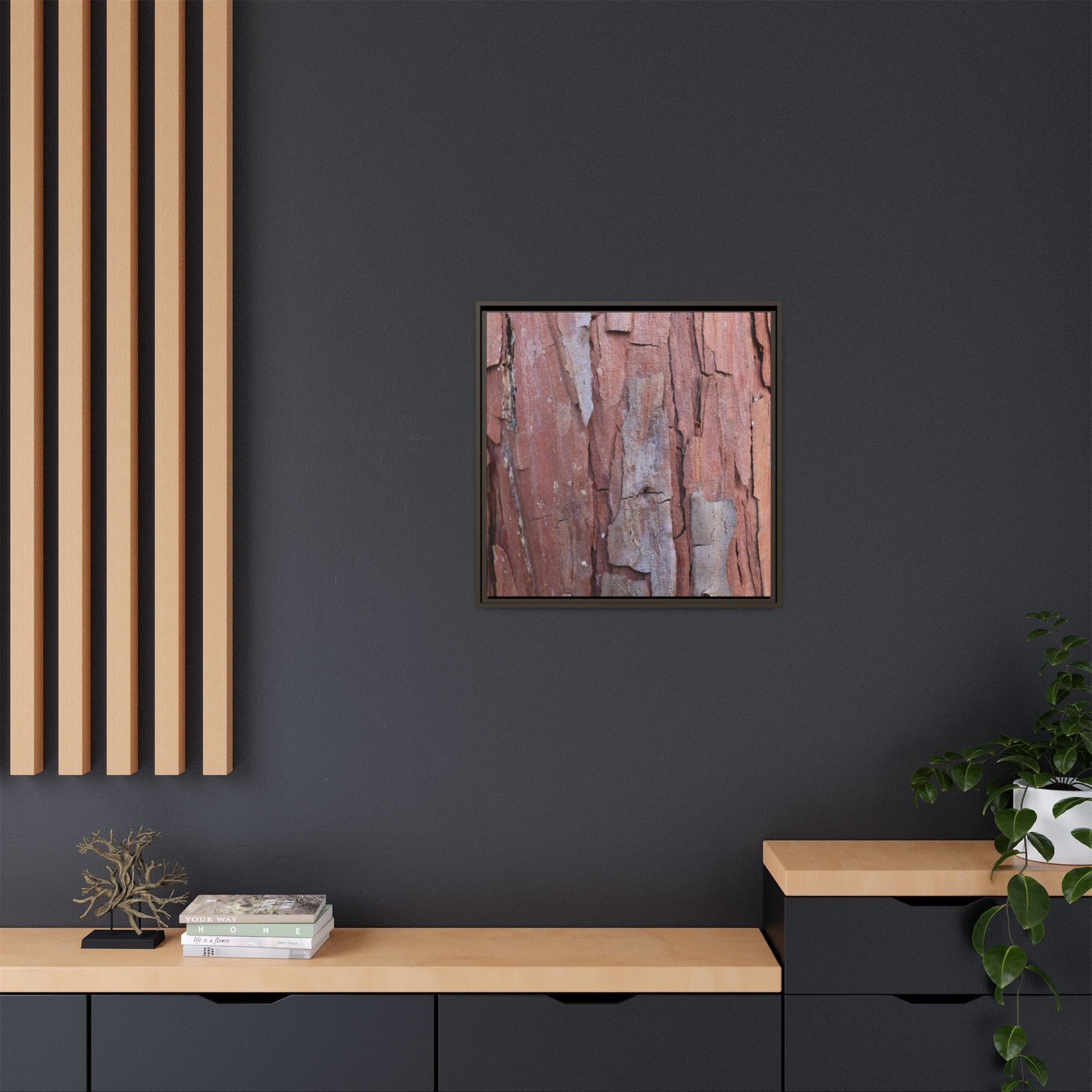 Peeling Bark - Unique Stretched Canvas Wall Art - Art By Earth