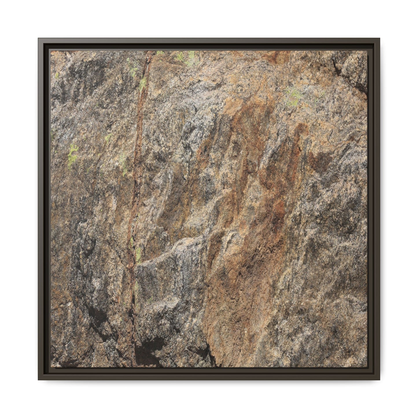 Weathered Rock Formation - Unique Stretched Canvas Wall Art - Art By Earth