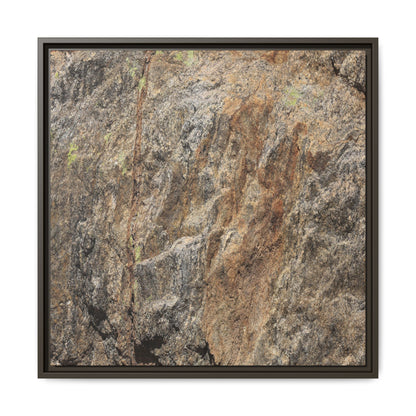 Weathered Rock Formation - Unique Stretched Canvas Wall Art - Art By Earth