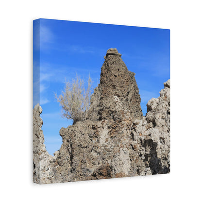 Towering Sentinels of Stone - Unique Frameless Canvas Wall Art