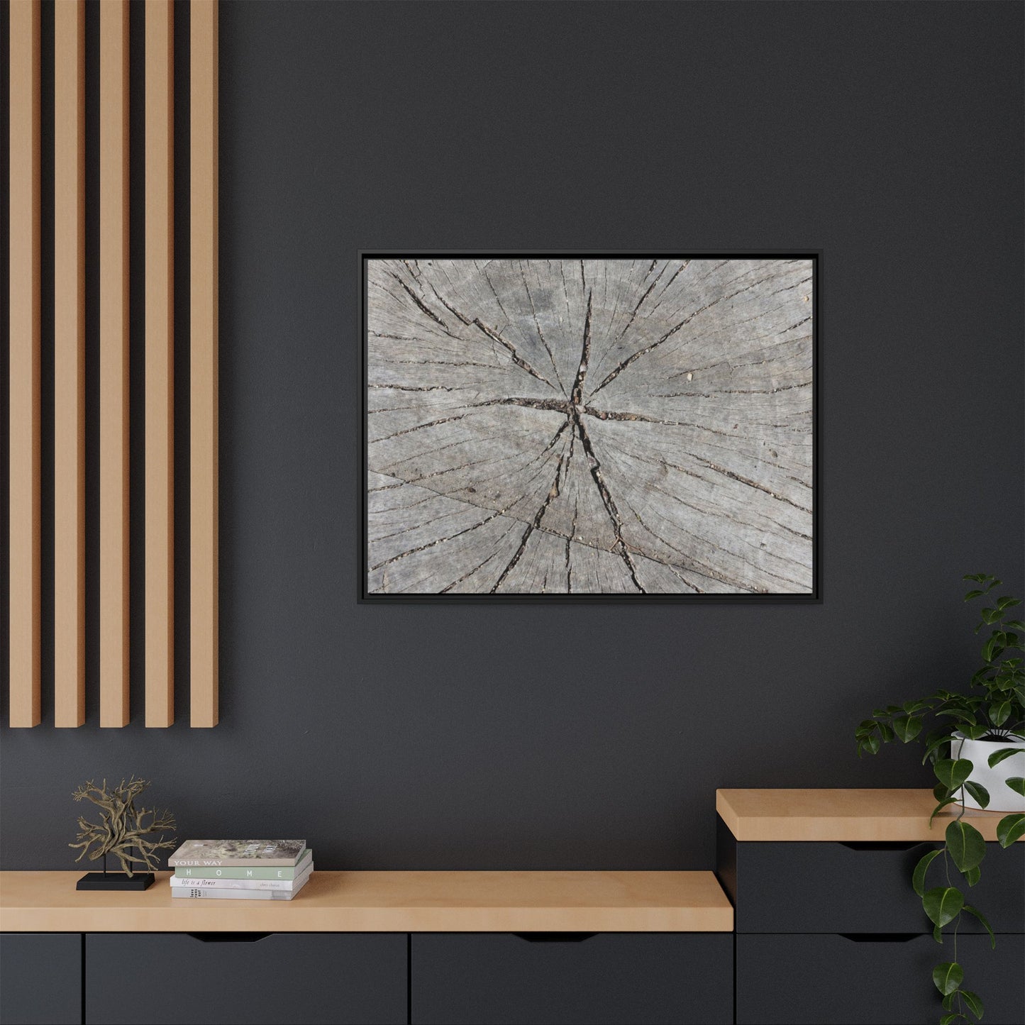 Fractured Memories - Unique Stretched Canvas Wall Art - Art By Earth