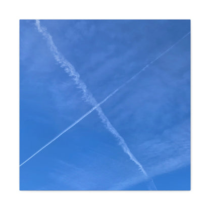 Crossing Paths - Unique Frameless Canvas Wall Art - Art By Earth