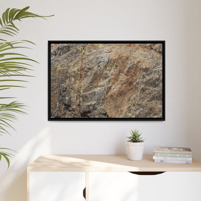 Weathered Rock Formation - Unique Stretched Canvas Wall Art - Art By Earth