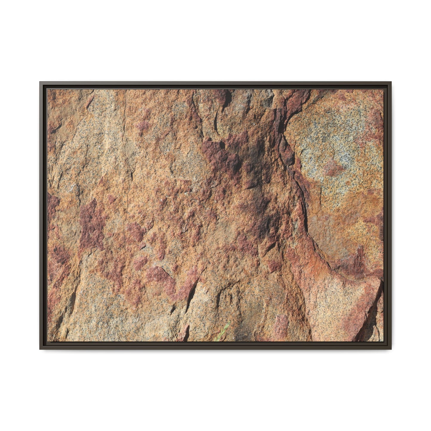 Russet Stone - Unique Stretched Canvas Wall Art - Art By Earth