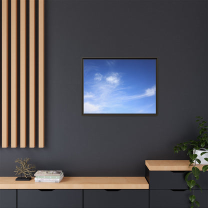 Blue Serenity - Unique Stretched Canvas Wall Art - Art By Earth