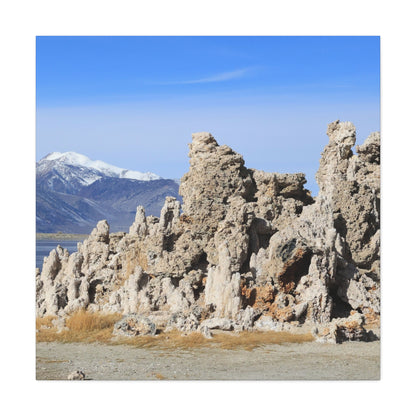 Tufa Towers of Mono Lake - Unique Frameless Canvas Wall Art