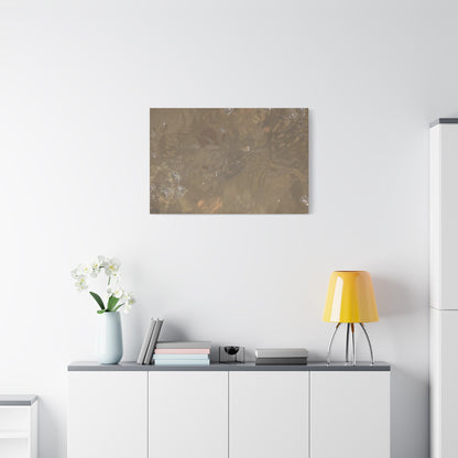 Echoes of Liquid Gold - Unique Frameless Canvas Wall Art - Art By Earth