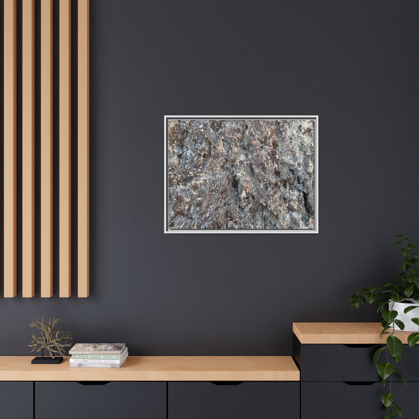 Stone's Memory - Unique Stretched Canvas Wall Art