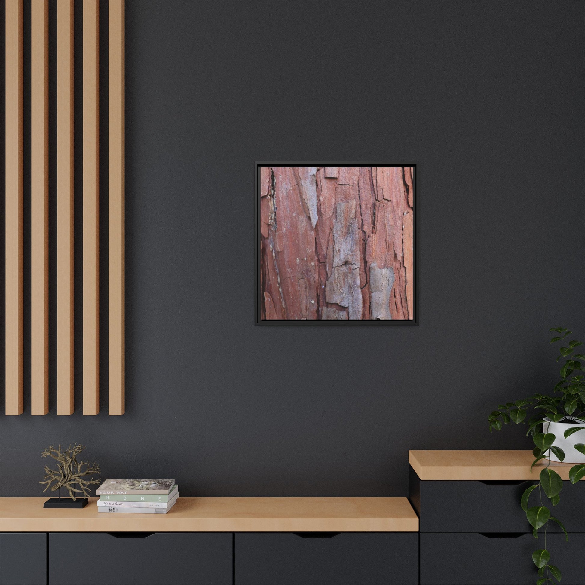 Peeling Bark - Unique Stretched Canvas Wall Art - Art By Earth