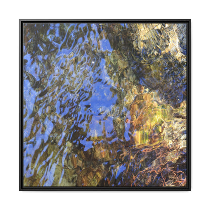 Watery Kaleidoscope - Unique Stretched Canvas Wall Art - Art By Earth