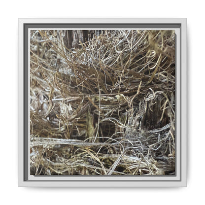 Tangled Whispers of Autumn - Unique Stretched Canvas Wall Art - Art By Earth