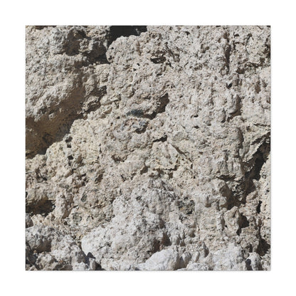 Limestone Symphony - Unique Frameless Canvas Wall Art