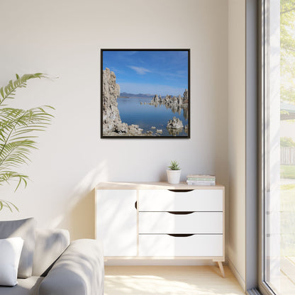 Liquid Mirrors - Unique Stretched Canvas Wall Art