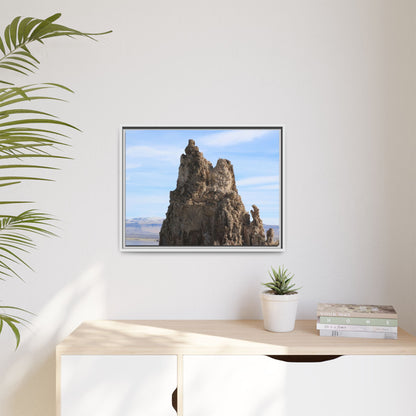 Tufa Towers of Silence - Unique Stretched Canvas Wall Art