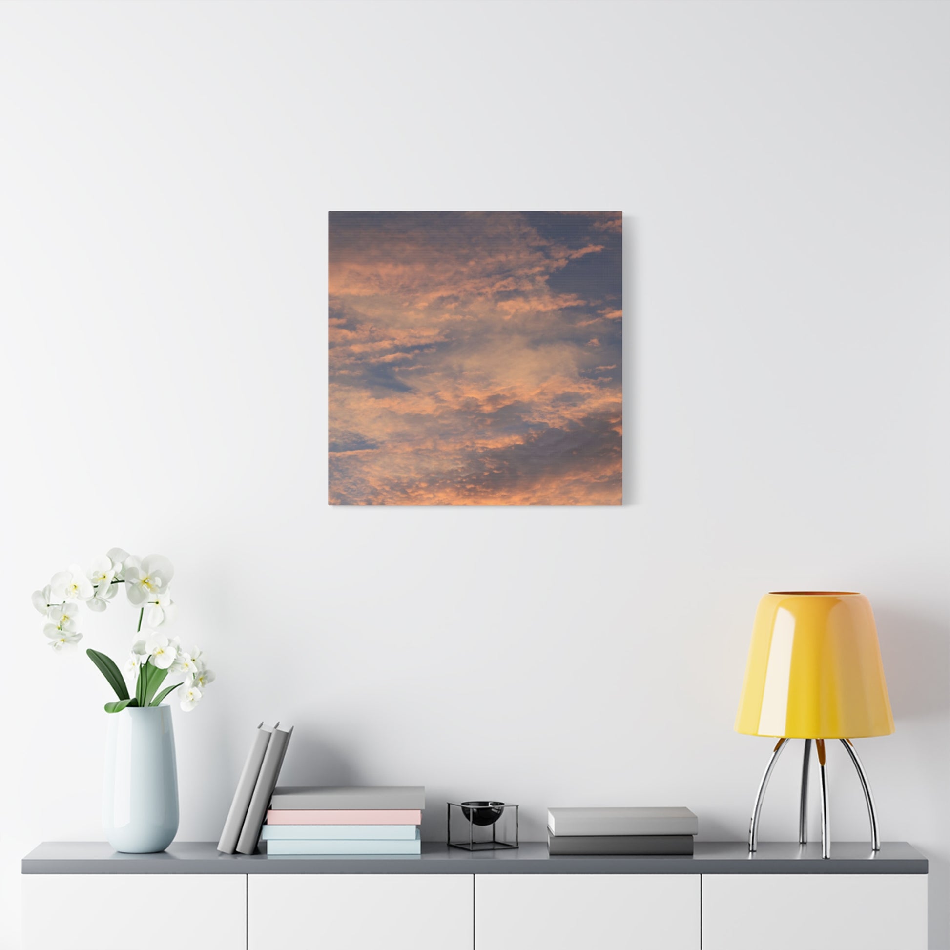 Sunset's Whispers - Unique Frameless Canvas Wall Art - Art By Earth