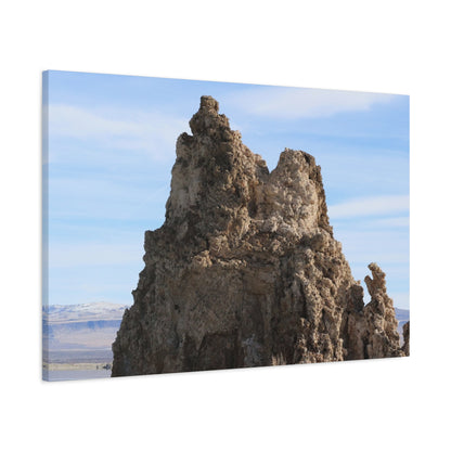 Mono Lake Monolith - Unique Frameless Canvas Wall Art