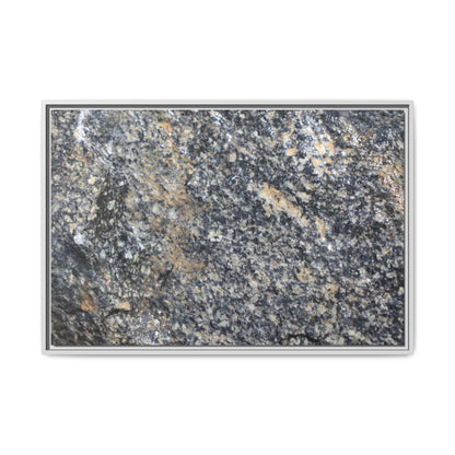 Crystalline Echoes - Unique Stretched Canvas Wall Art - Art By Earth