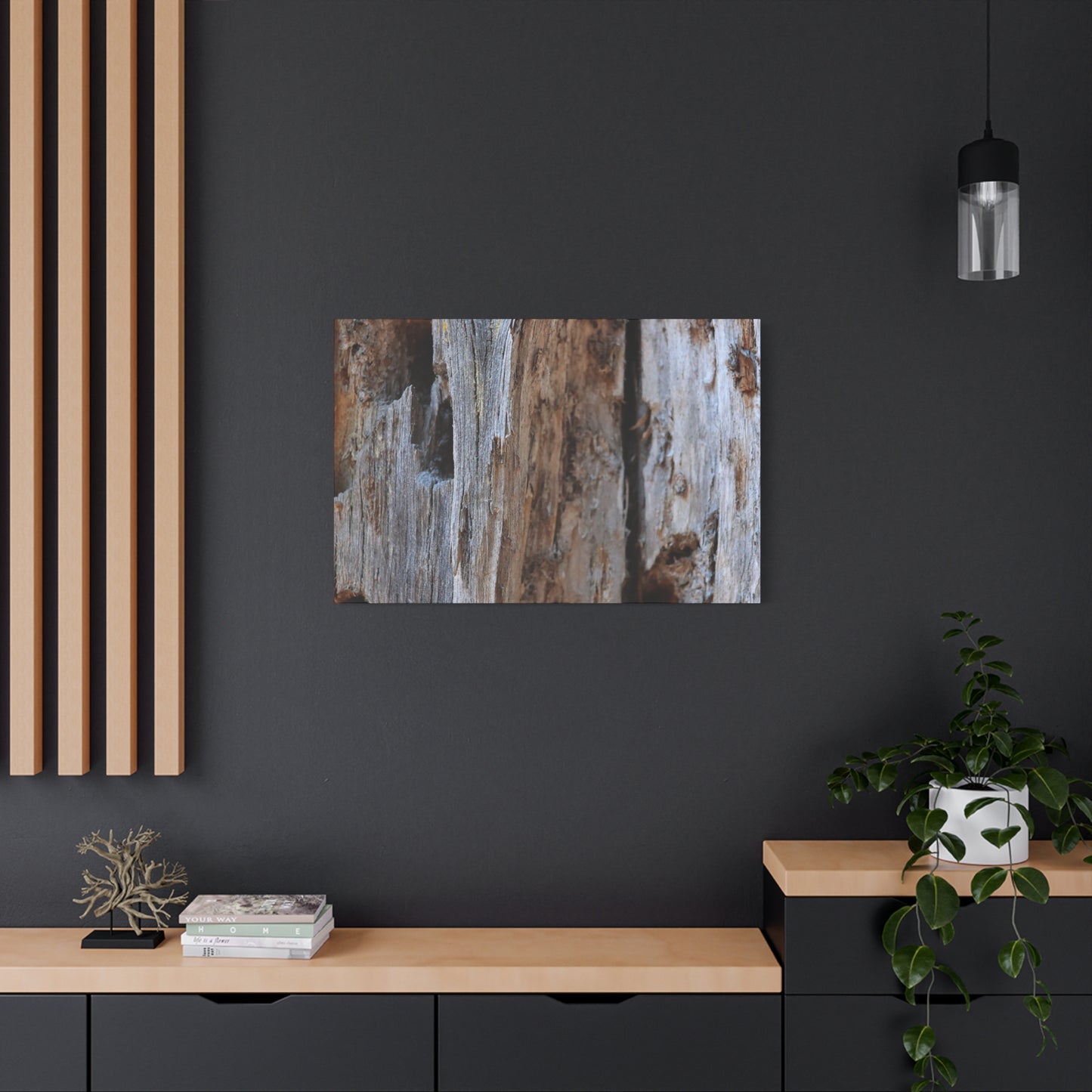 Timber Tapestry - Unique Frameless Canvas Wall Art - Art By Earth