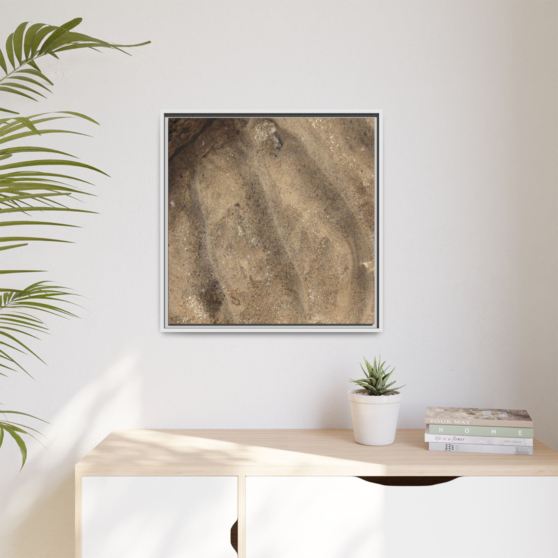 Tidal Pool Secrets - Unique Stretched Canvas Wall Art - Art By Earth
