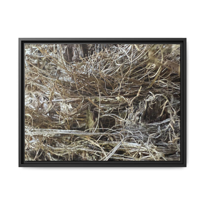 Tangled Whispers of Autumn - Unique Stretched Canvas Wall Art - Art By Earth