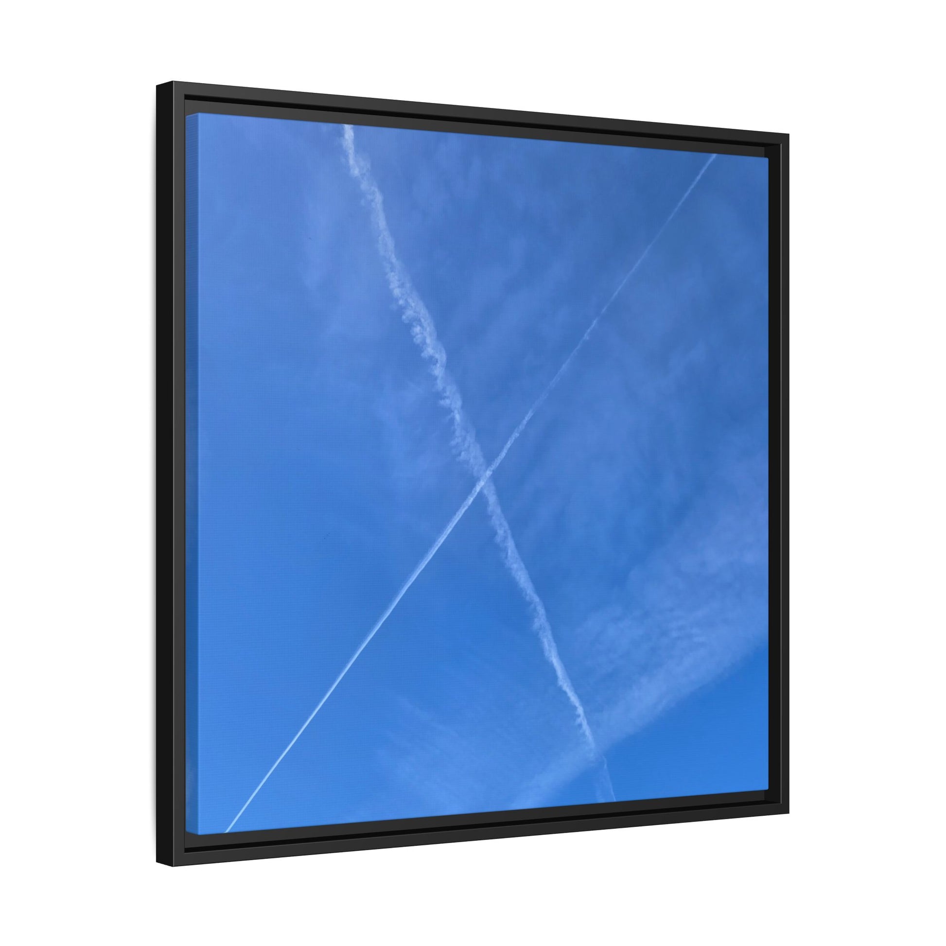 Sky Crossroads - Unique Stretched Canvas Wall Art - Art By Earth