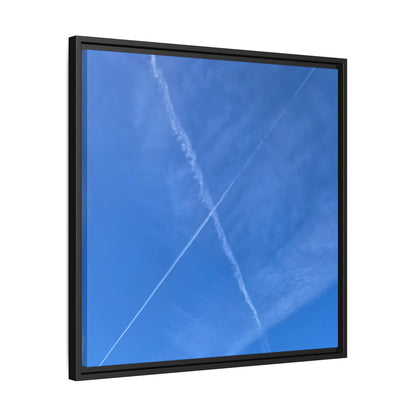 Sky Crossroads - Unique Stretched Canvas Wall Art - Art By Earth