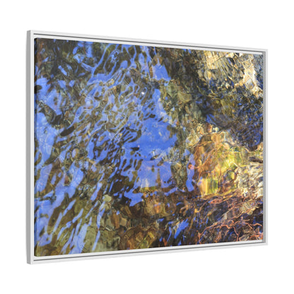 Watery Kaleidoscope - Unique Stretched Canvas Wall Art - Art By Earth