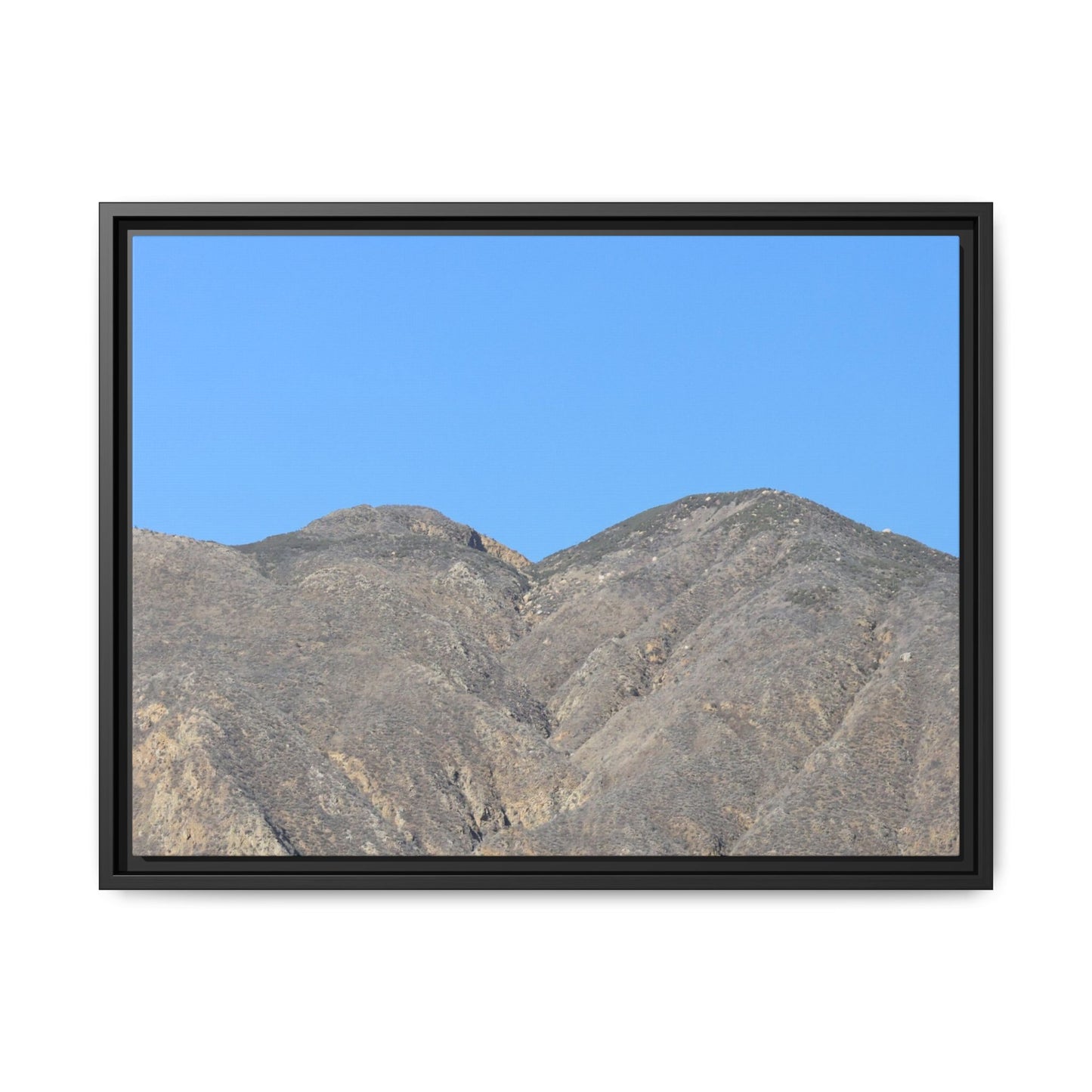 Arid Mountain Breath - Unique Stretched Canvas Wall Art - Art By Earth
