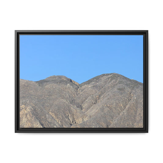 Arid Mountain Breath - Unique Stretched Canvas Wall Art - Art By Earth