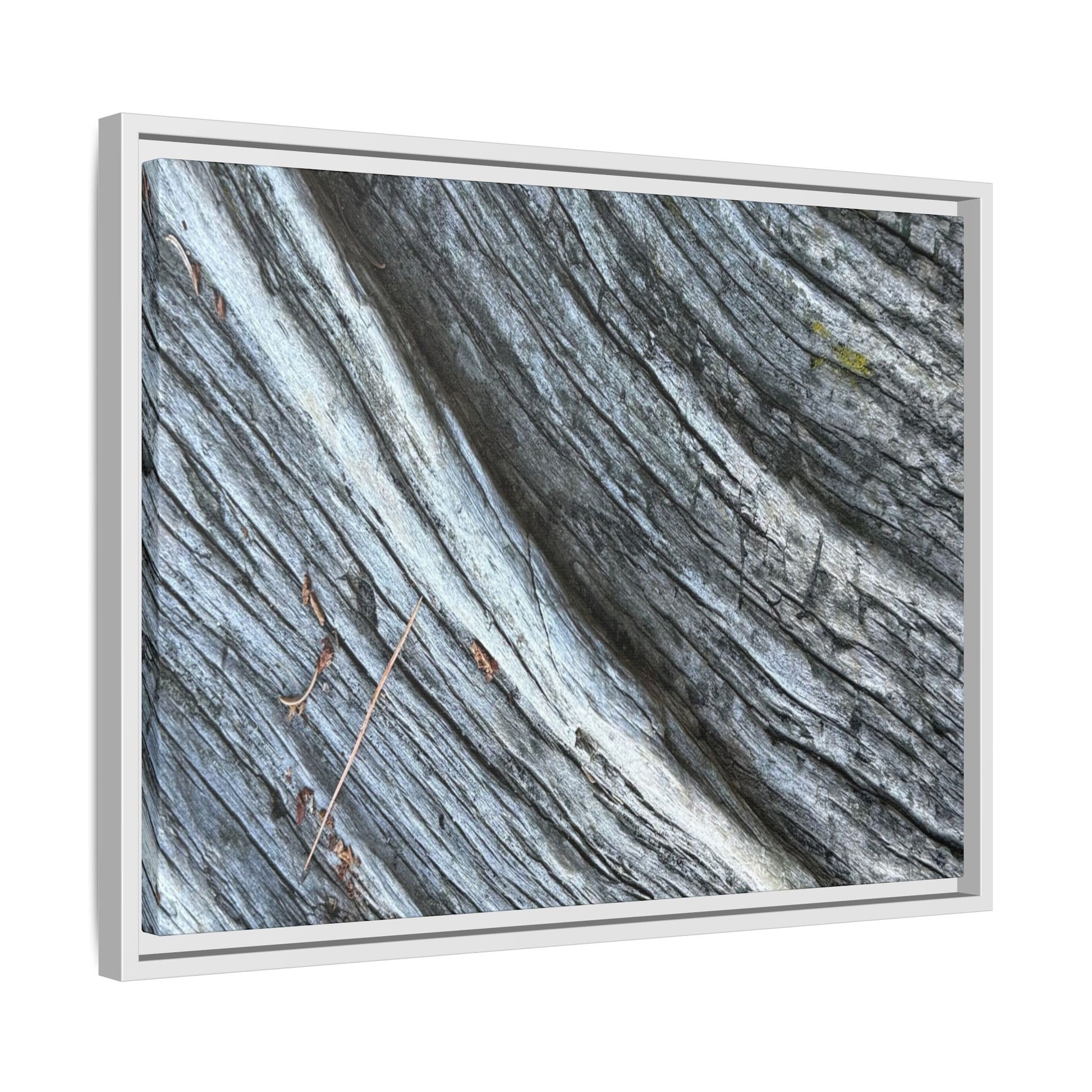 Time's Carved Path - Unique Stretched Canvas Wall Art - Art By Earth