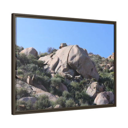 Ancient Stone Landscape - Unique Stretched Canvas Wall Art - Art By Earth