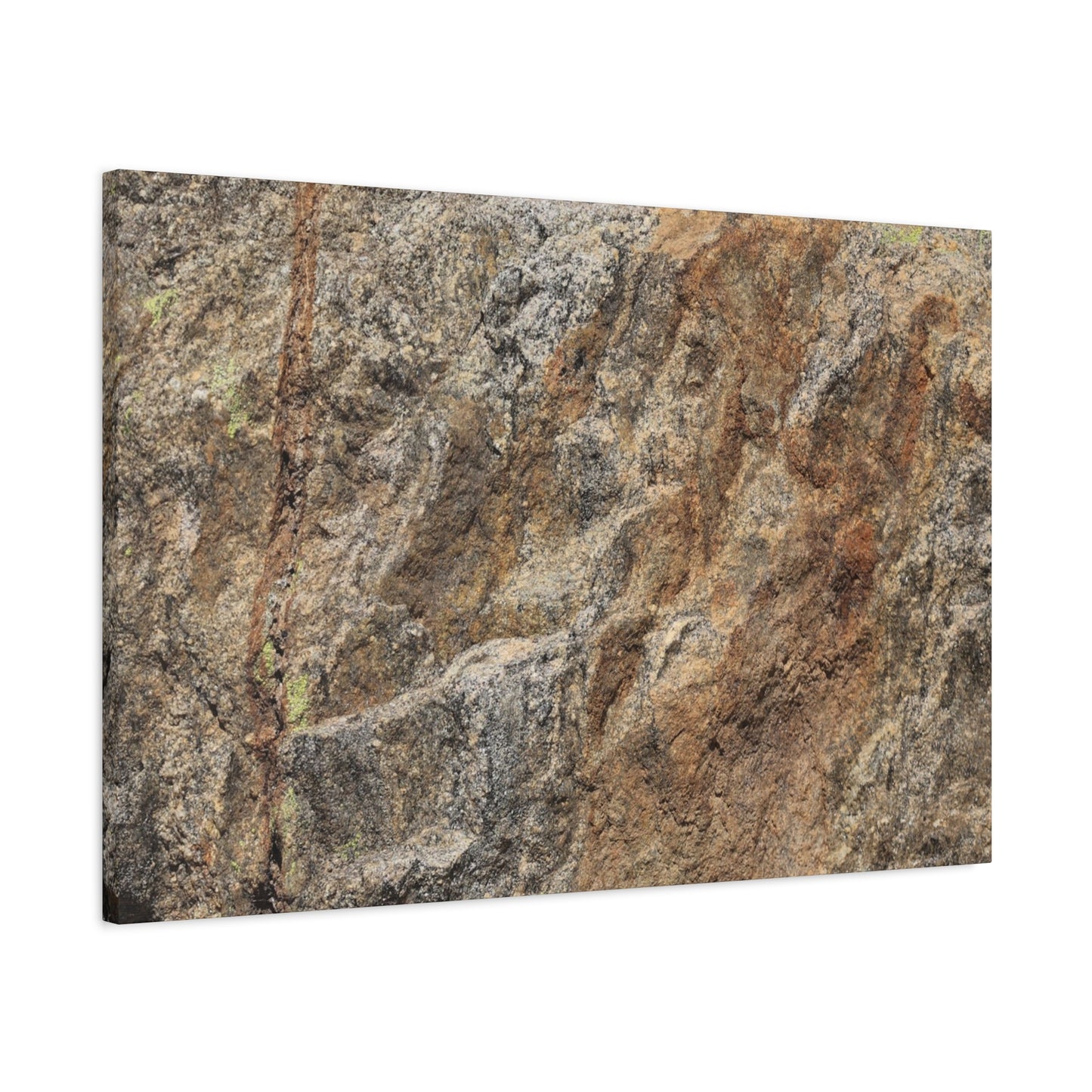 Erosion's Palette - Unique Frameless Canvas Wall Art - Art By Earth