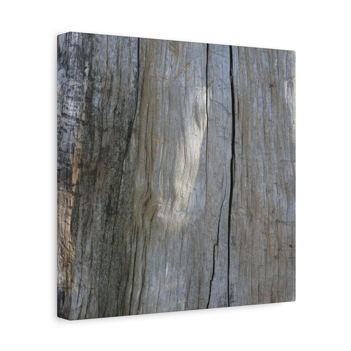 Time's Carved Patterns - Unique Frameless Canvas Wall Art