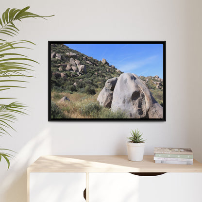 Ancient Stone Guardian - Unique Stretched Canvas Wall Art - Art By Earth