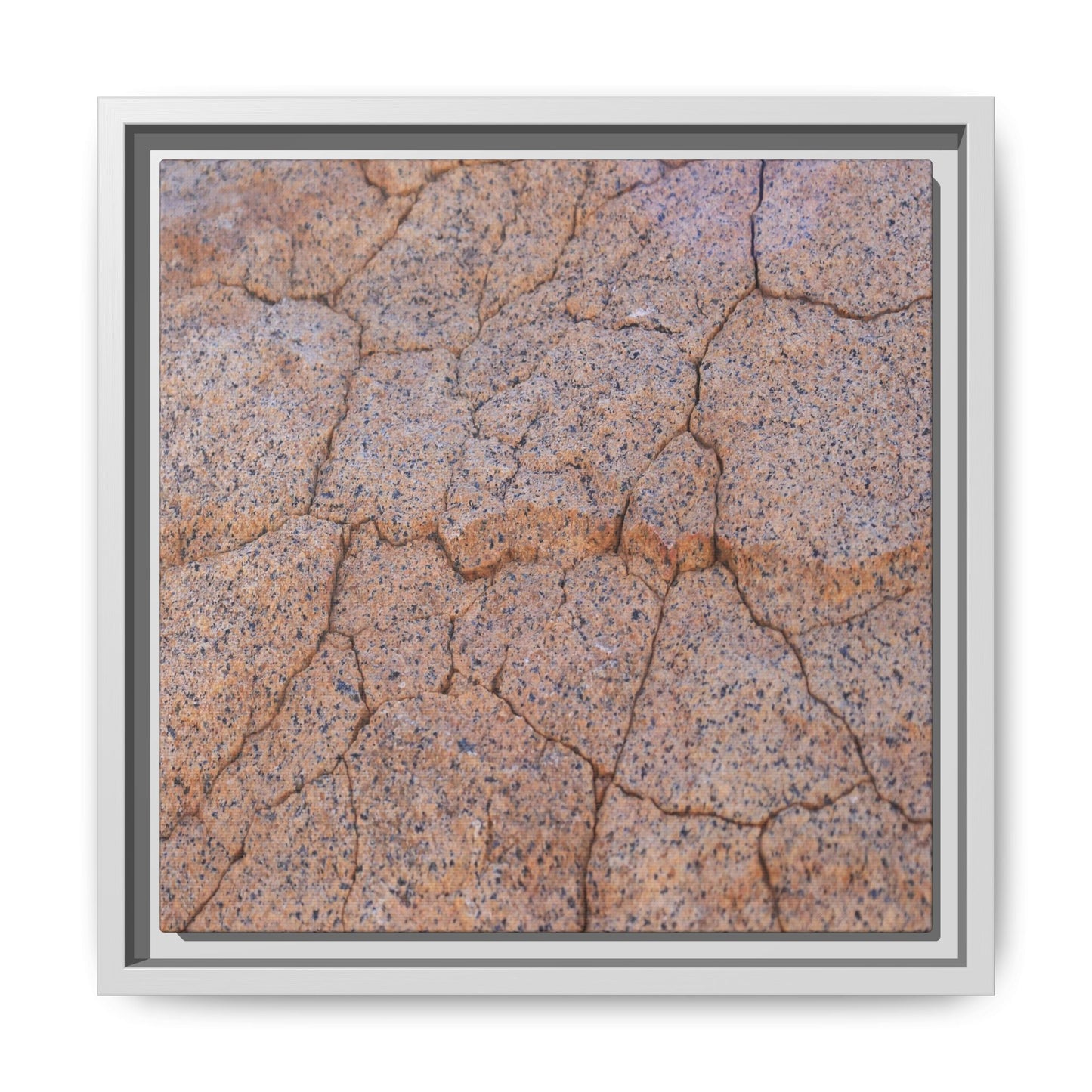 Fragmented Earth - Unique Stretched Canvas Wall Art - Art By Earth