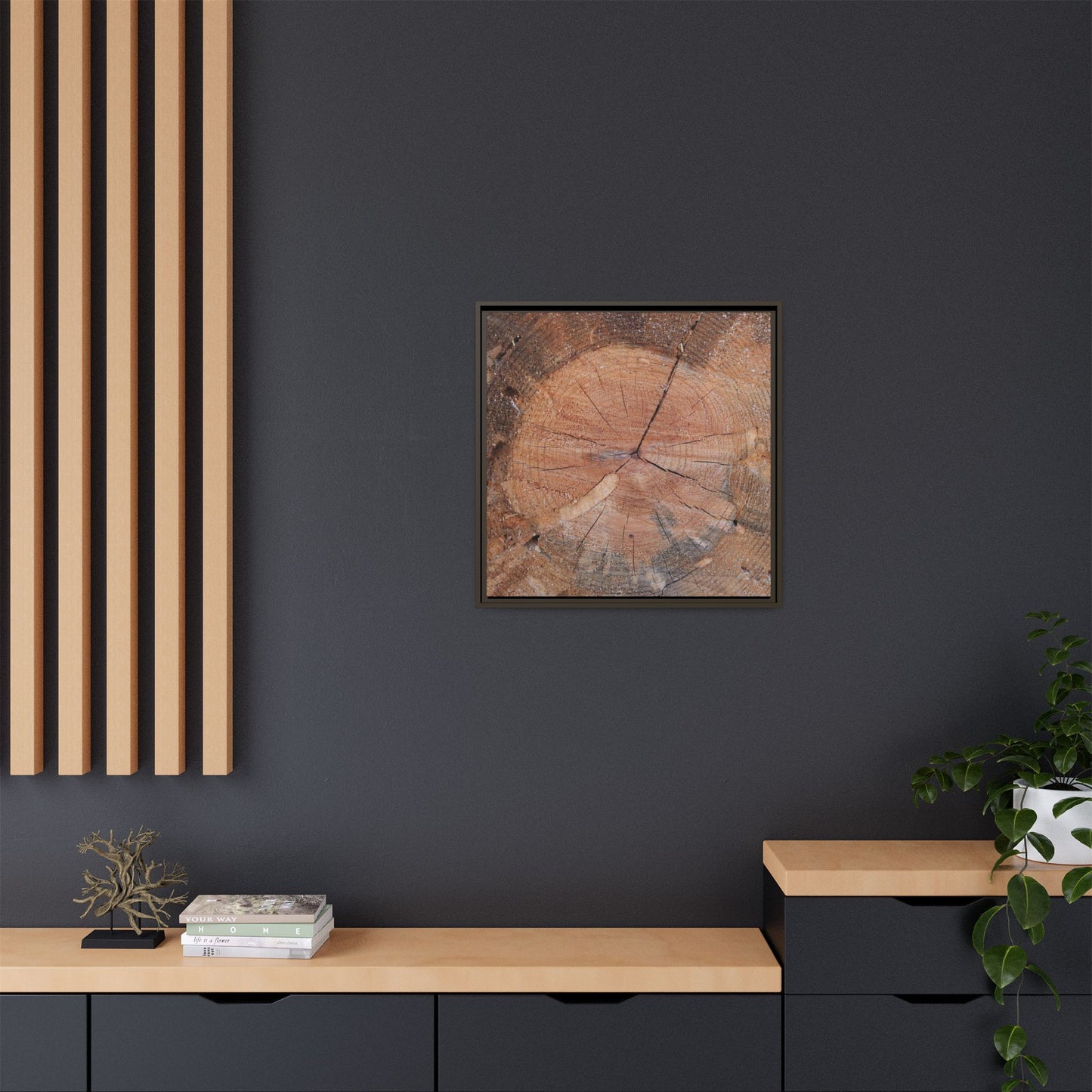 Concentric Memories - Unique Stretched Canvas Wall Art - Art By Earth