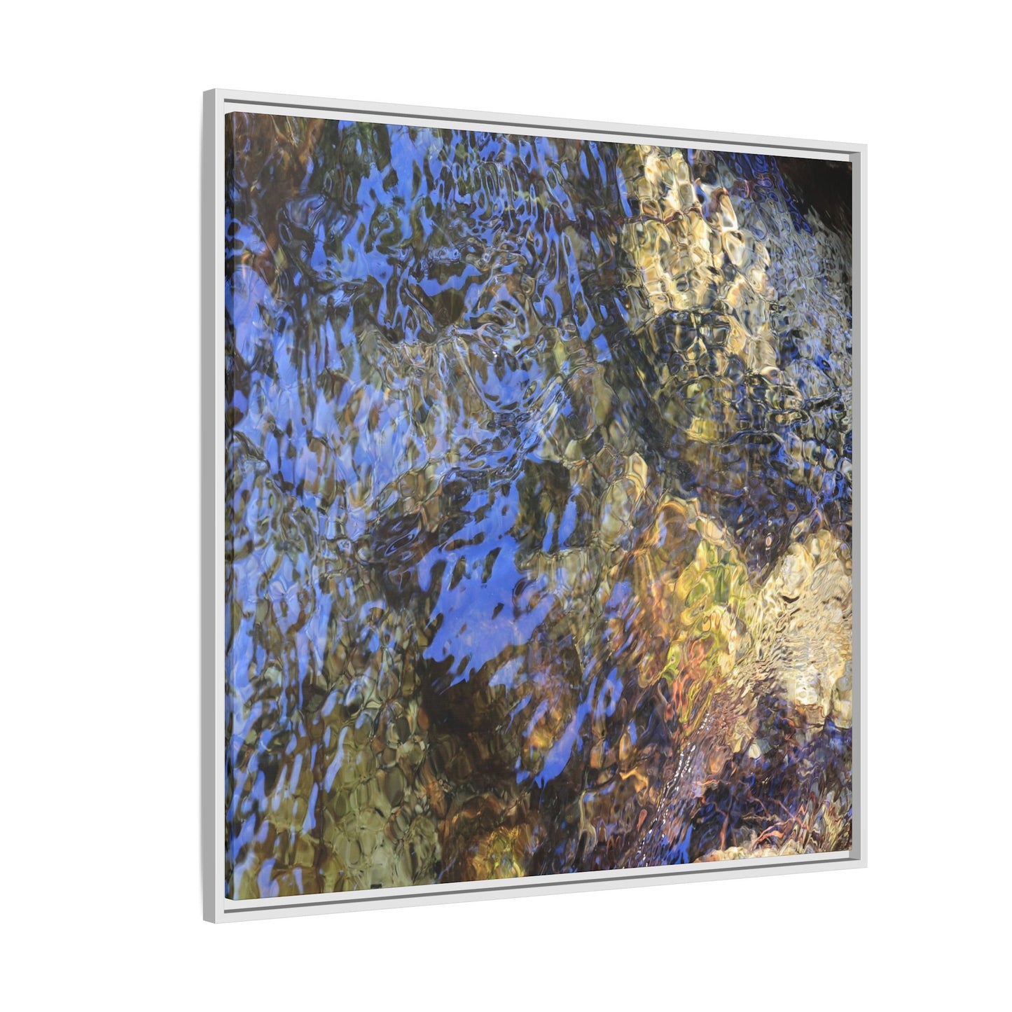 Aquatic Kaleidoscope - Unique Stretched Canvas Wall Art - Art By Earth